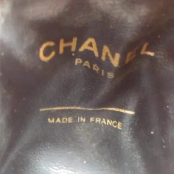 π₯Vintage Chanel Black Quilted Micro Mini Purse - Picture 11 of 12